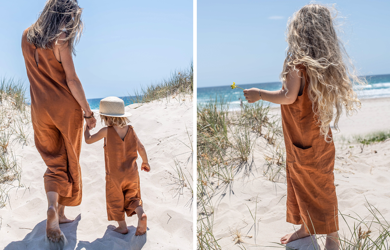 Scout Jumpsuit Mini in Ochre